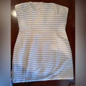 Superdown Small strapless mini dress